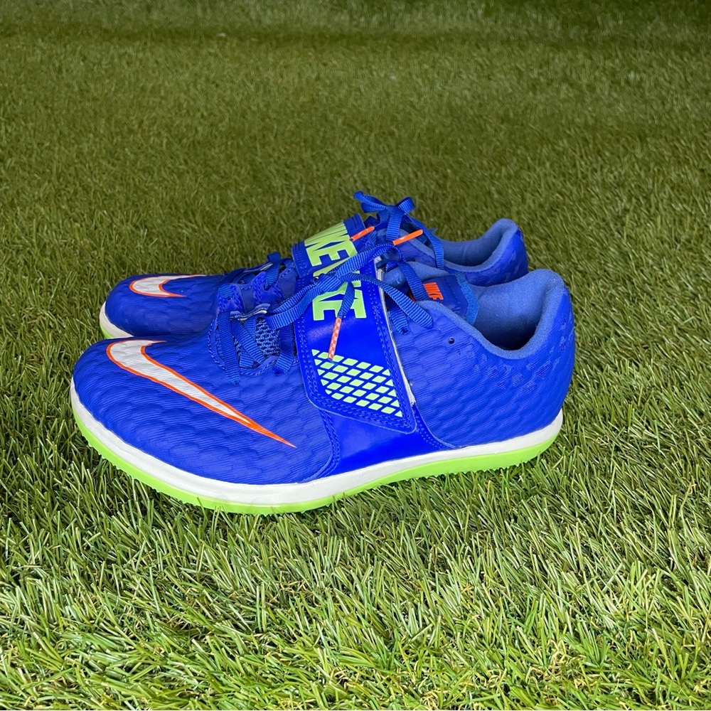 Nike High Jump Elite Track & Field Racer Jumping Spikes 806561-400 women Sz 6.5